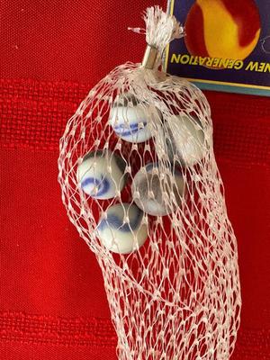 5 UNOPENED BAG OF MARBLES