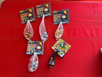 5 UNOPENED BAG OF MARBLES