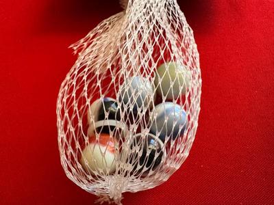 5 UNOPENED BAG OF MARBLES