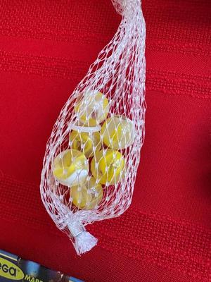 5 UNOPENED BAG OF MARBLES