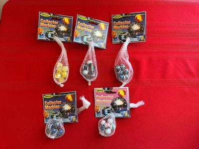 5 UNOPENED BAG OF MARBLES