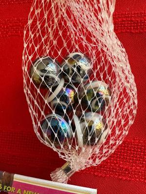 5 UNOPENED BAG OF MARBLES