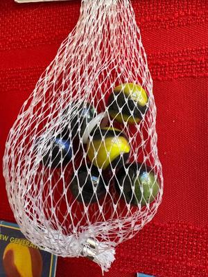 5 UNOPENED BAG OF MARBLES