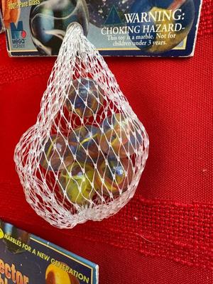 5 UNOPENED BAG OF MARBLES
