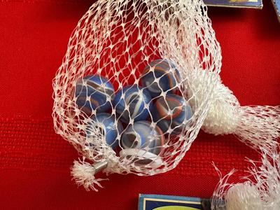5 UNOPENED BAG OF MARBLES