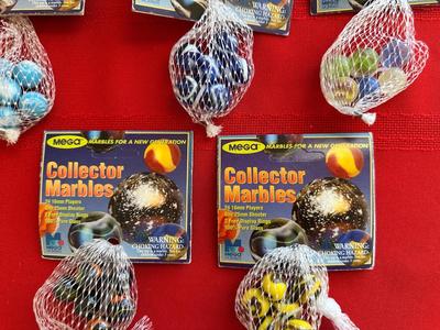 5 UNOPENED BAG OF MARBLES