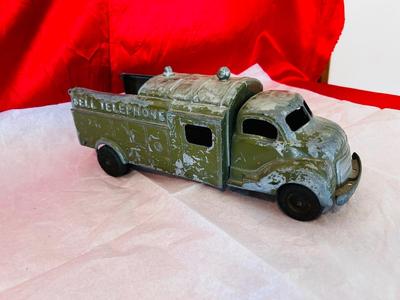 50’s TOY HUBLEY BELL TELEPHONE UTILITY TRUCK