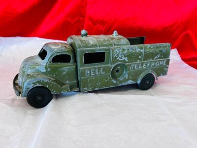 50’s TOY HUBLEY BELL TELEPHONE UTILITY TRUCK