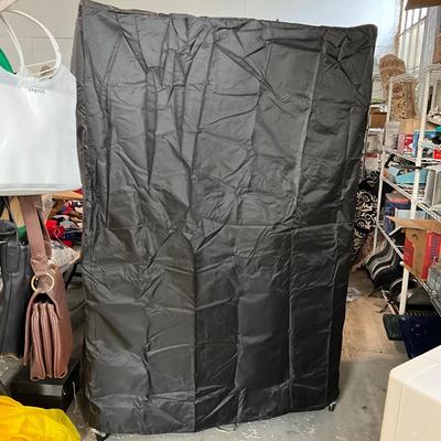 570 Berley Jensen Stainless Steel Shelving Unit with Cover