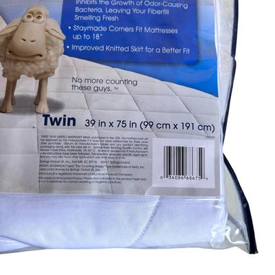 New Serta Sertapedic Twin Mattress Protection Pad