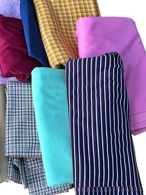 Big Box of Polyester Double Knit Fabrics