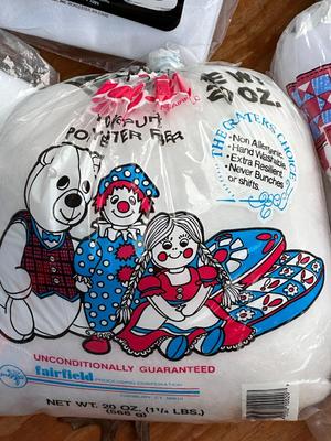 Lot of Batting, Felt, and Pillow Inserts