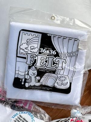 Lot of Batting, Felt, and Pillow Inserts