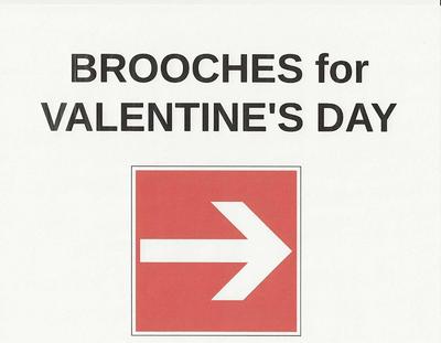 BROOCHES VALENTIN'S DAY