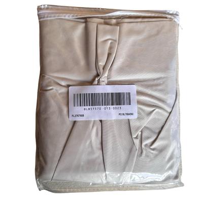 Pair of New Pinch Pleated Drapes 48" x 63" Ivory Colored