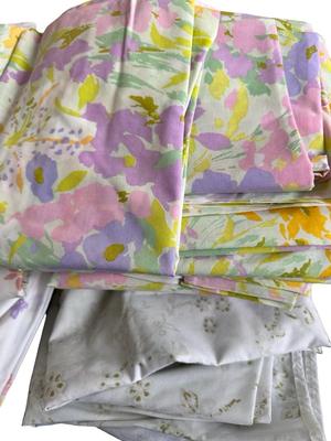 Big Box of a Variety of Sheet/Pillowcases Sets