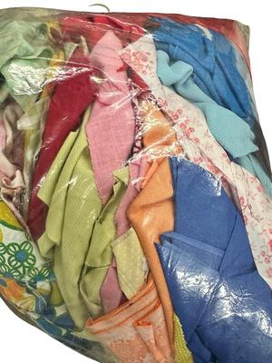 Big Bag of Scrap Fabric Pieces