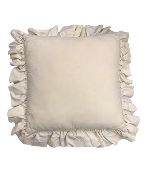 Brown Blanket with 2 Quilt Pattern Pillows