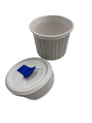 3 Misc. Kitchen Items- New Coffee Carafe, Scotch Decanter, and Corning Ware Jar w Lid