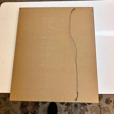 Framed Country Still Life Folk Art Style