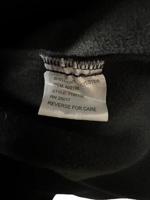 2 Women's Winter Coats/Jackets: Forecaster Royal Blue Long Peacoat Style and Black Fleece