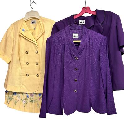 Big Lot of Women's Dress Clothes/Suits/Jackets/Skirts- Mostly Petite/Larger Sizes