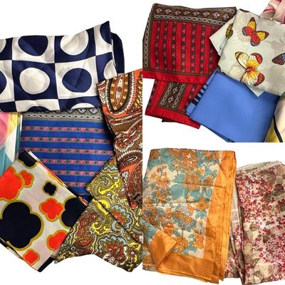 Huge Lot Of Women's Scarves