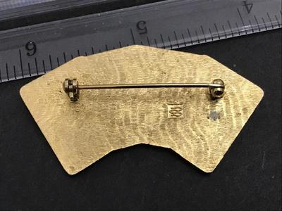 Playing Cards Pin Brooch