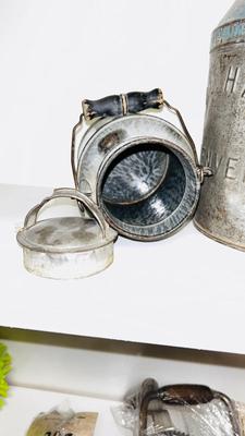 VINTAGE MILK TRANSPORTER CANS