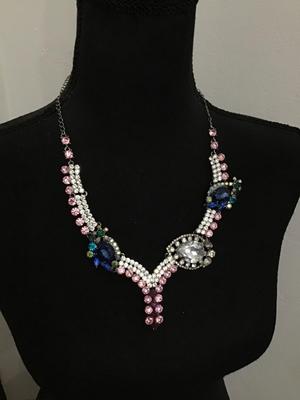 Rhinestone Statement Necklace