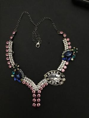 Rhinestone Statement Necklace