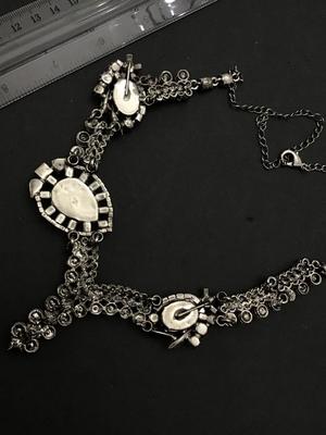 Rhinestone Statement Necklace