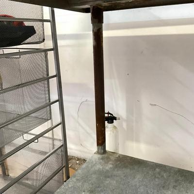 1046 Large Commercial Stainless Steel Work Table