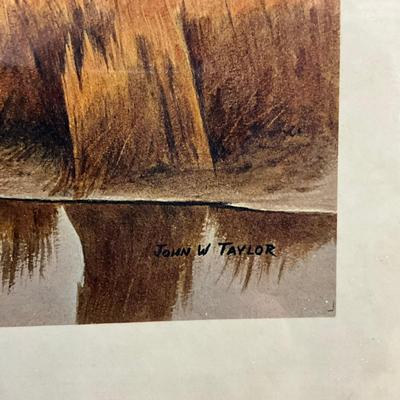 1051 Four Signed Waterfowl Prints