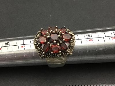 Sterling 925 Beatiful Large Cocktail Ring