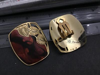 Edgar Berebi Vintage Large Statement Earrings