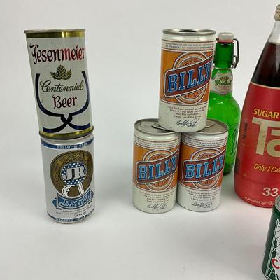 1042 Assortment Of Vintage Sodas And Beer