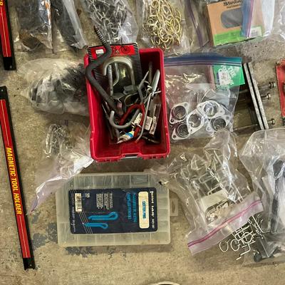 1043 Assortment Of Hardware & Tools