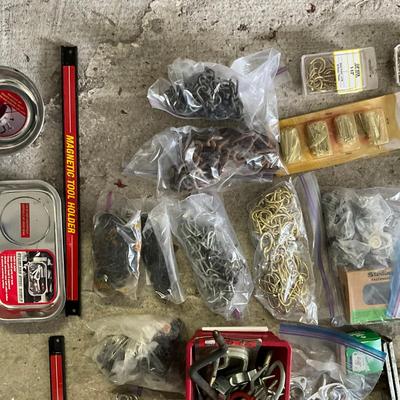 1043 Assortment Of Hardware & Tools