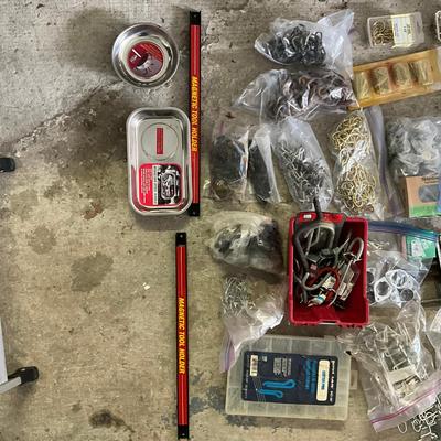 1043 Assortment Of Hardware & Tools