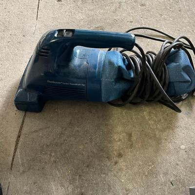 1044 Monster Italian Electric Handheld Vacuum With Black & Decker Duster Buster