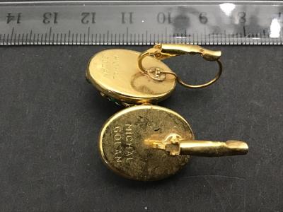 Designer Michal Golan Earrings Signed