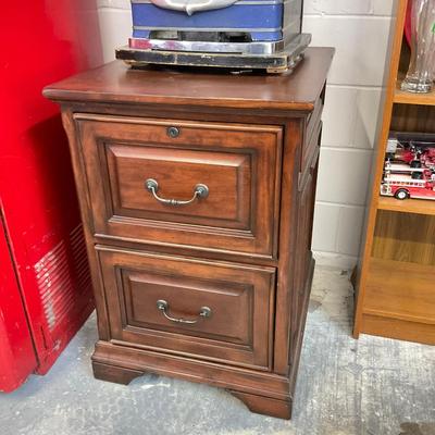 1065 Whalen Two Drawer Wood Filing Cabinet