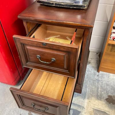 1065 Whalen Two Drawer Wood Filing Cabinet