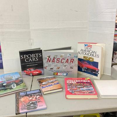 1076 Lot Of NASCAR Books