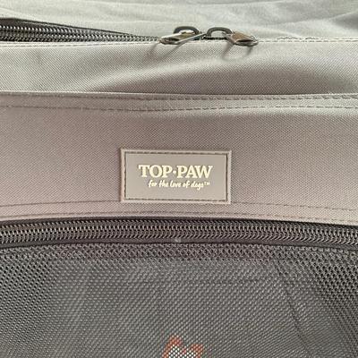 1087 Soft Top Paw Dog Crate With Mat