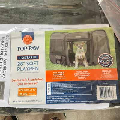 1088 New Soft Top Paw Play Pen With Pish Pad