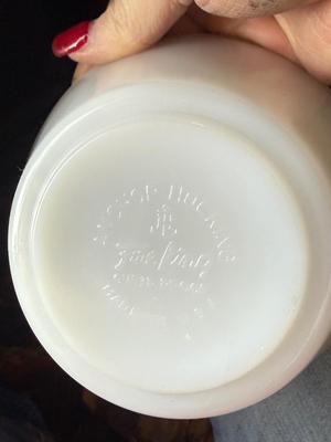 Fire king bowl