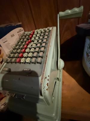 Paymaster check writer with a key