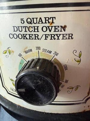 5 Qt Dutch oven/cooker/fryer